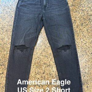 American Eagle Outfitters Dark Gray Skinny Jeans